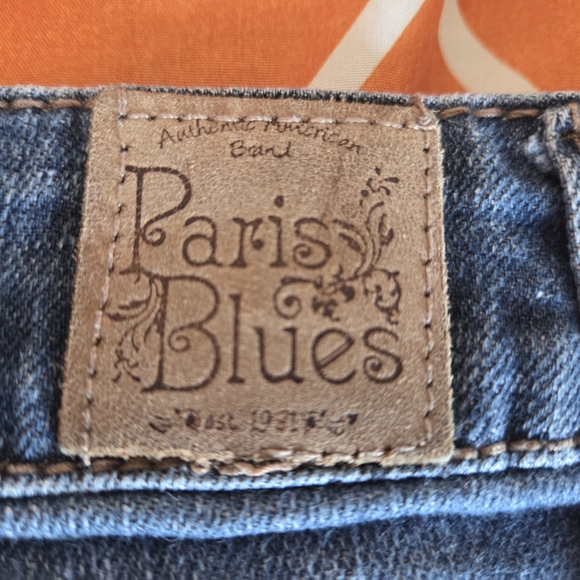 Paris Blues Flare Denim Stretch Women's Juniors Size 9 Y2K 2000s - Picture 7 of 8